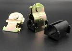 ISO9001 Stainless Steel Cushion Clamps Cable 1/2 In Yellow Zinc