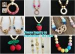 baby name pacifier holder, wood bead pacifier clip , baby shower gift, dummy