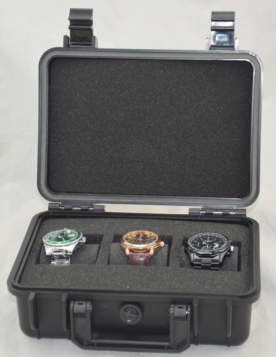 Watertight Waterproof Watch Box Crushproof IP67 11.02" X 9.05" X 3.86"