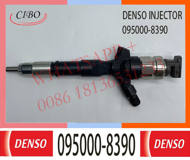 095000-8390 Genuine Common Rail Diesel Fuel Injector 23670-30280 For Toyota Hilux 3.0 D4D 1KD-FTV