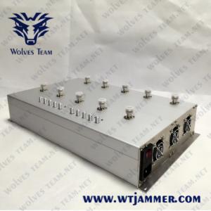 China VHF UHF GSM 3G 4G Mobile Phone Signal Jammer GPS WiFi/Bluetooth Lojack Jammer Meeting Room use wholesale