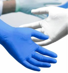 China Nitrile Disposable Protective Gloves Covid 19 Isolation Surgical Hand Gloves wholesale