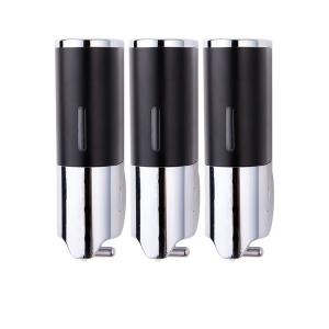 China Triple Soap Dispenser Wall Mounted Shampoo Body Wash Dispenser wholesale