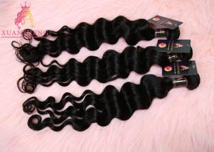 China 8&quot; - 30&quot; Malaysian Human Hair Full Cuticle Loose Wave Extensions Virgin Hair wholesale