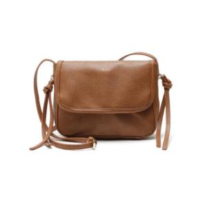 China Crossbody PU Leather Shoulder Messenger Bag Zipper Closure For Women Ladies wholesale
