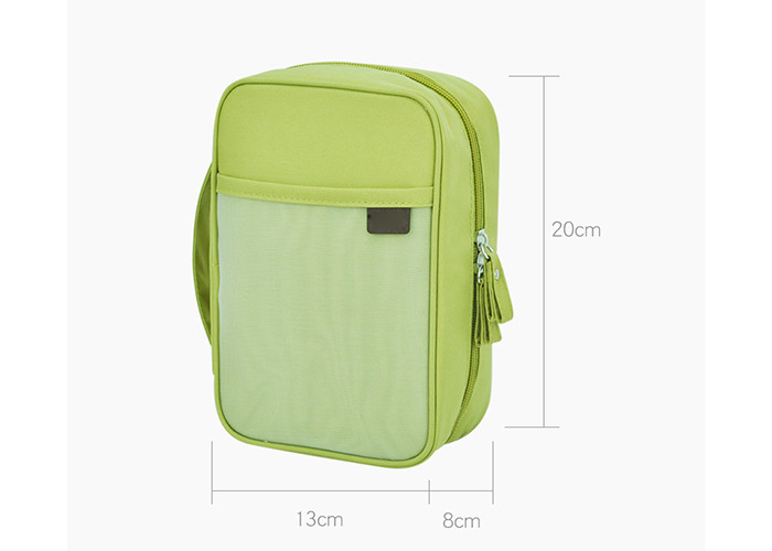 Large Capacity Custom Toiletry Bag , 13*20*8 CM Mens Hanging Wash Bag