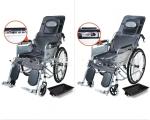 Aluminum Lightweight Foldable Wheelchair For Disabled People