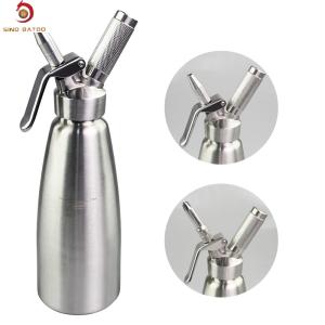 China Stainless Steel 1L Nitro Coffee Whipped Cream Dispenser wholesale
