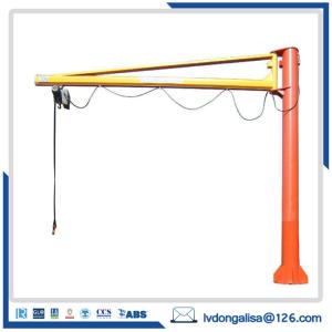 China Floor Mounted 500kg Electric Jib Crane With Vacuum Lifter wholesale