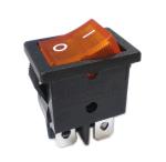 Taiwan Brand RA(R19A) Orange, Blue, Red Illuminated Rocker Switch, 21*15mm, CQC