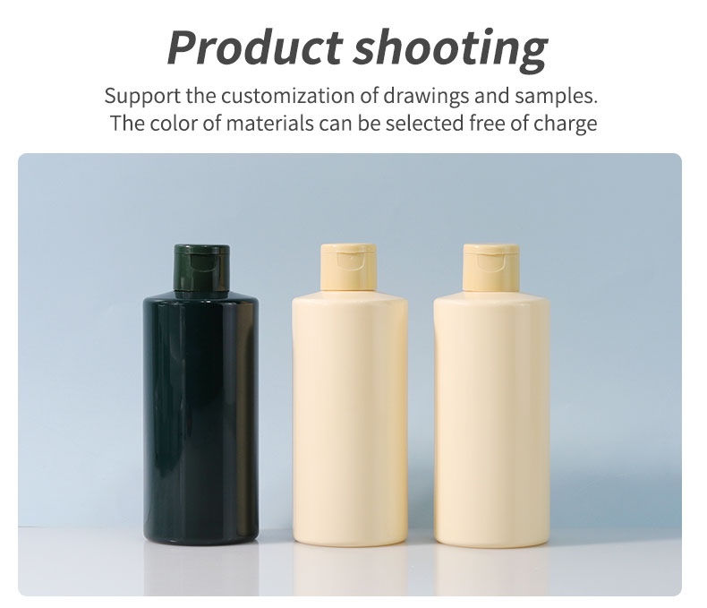 Cosmetic 500ml PET Plastic Bottles Skincare Plastic Bottles For Body Wash