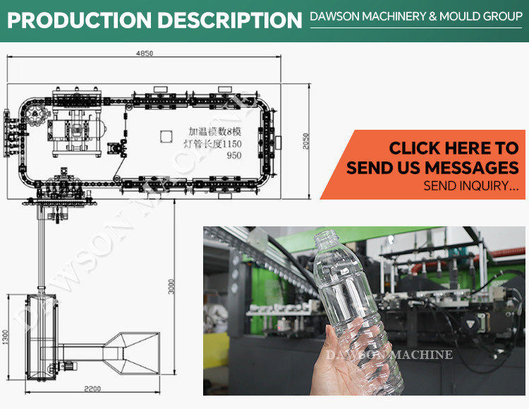 Manufacture Full Automatic PET Bottle Blowing Machine Bottle Blowing Machine