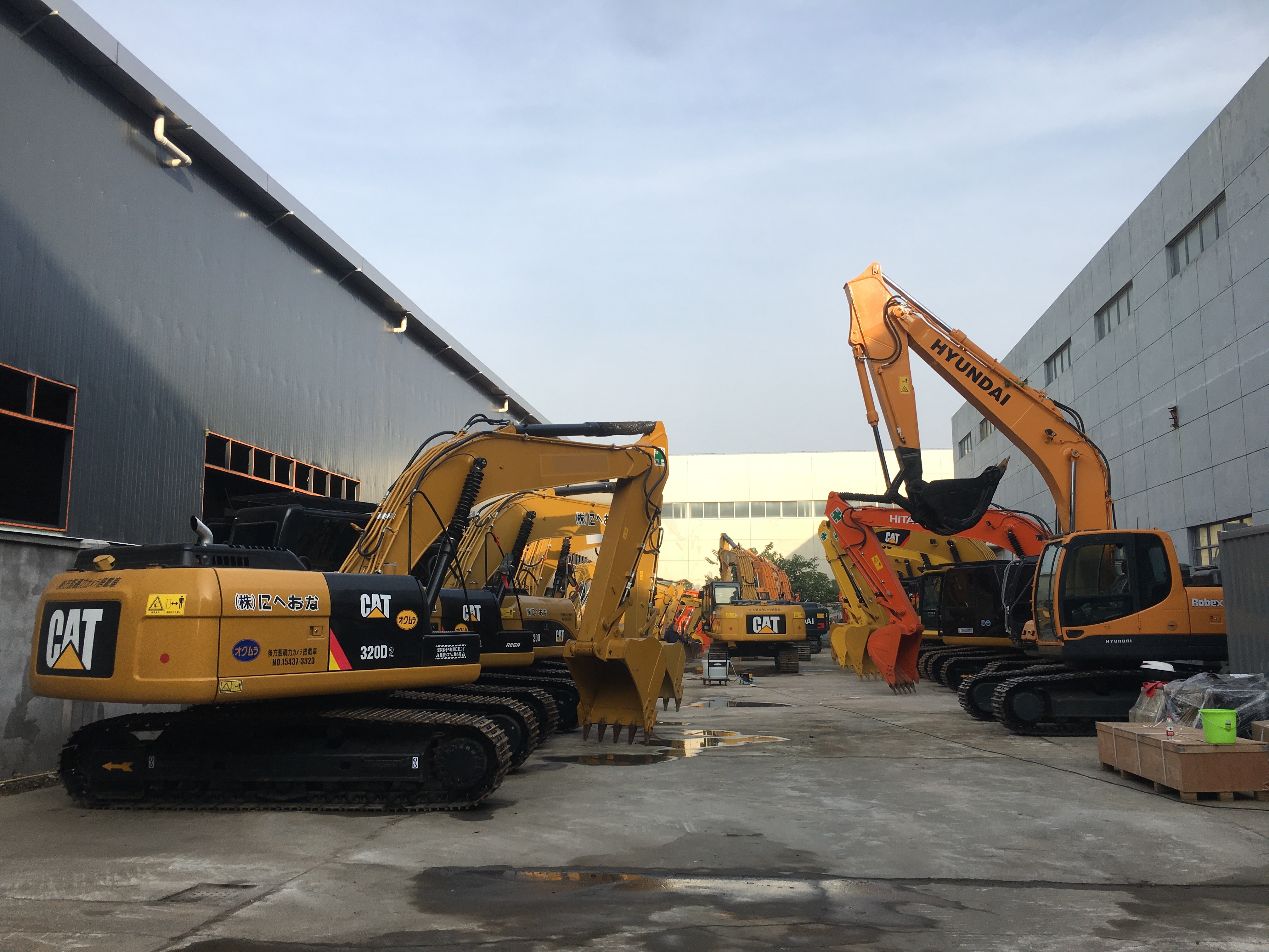 10ton To 20ton Diesel Engine Used Hitachi Excavator For Mining