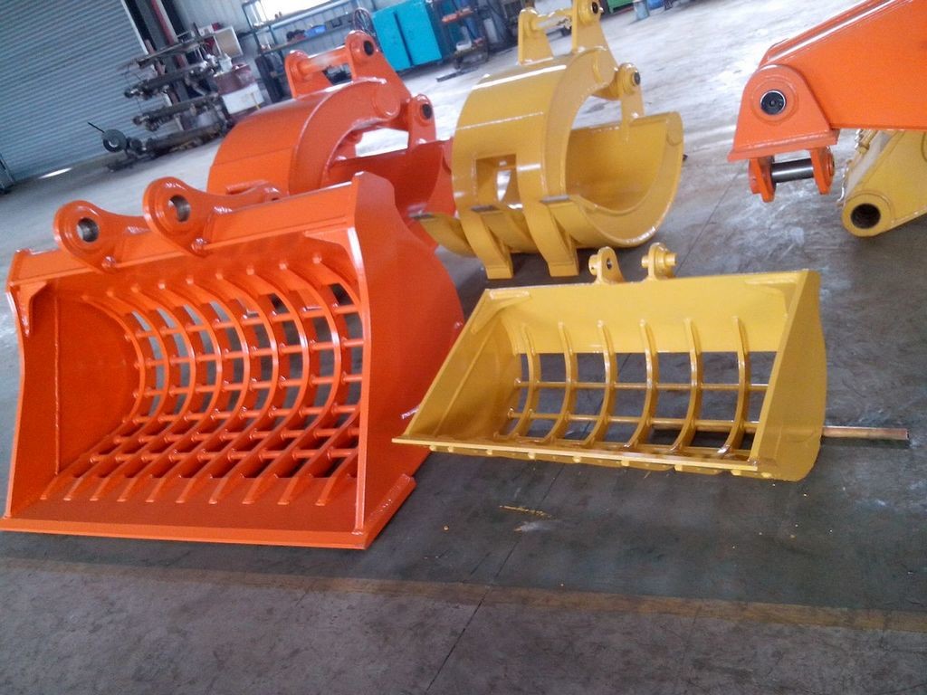 0.4 Cbm Excavator Skeleton Screening Bucket 450 Kgs For 3-20Ton