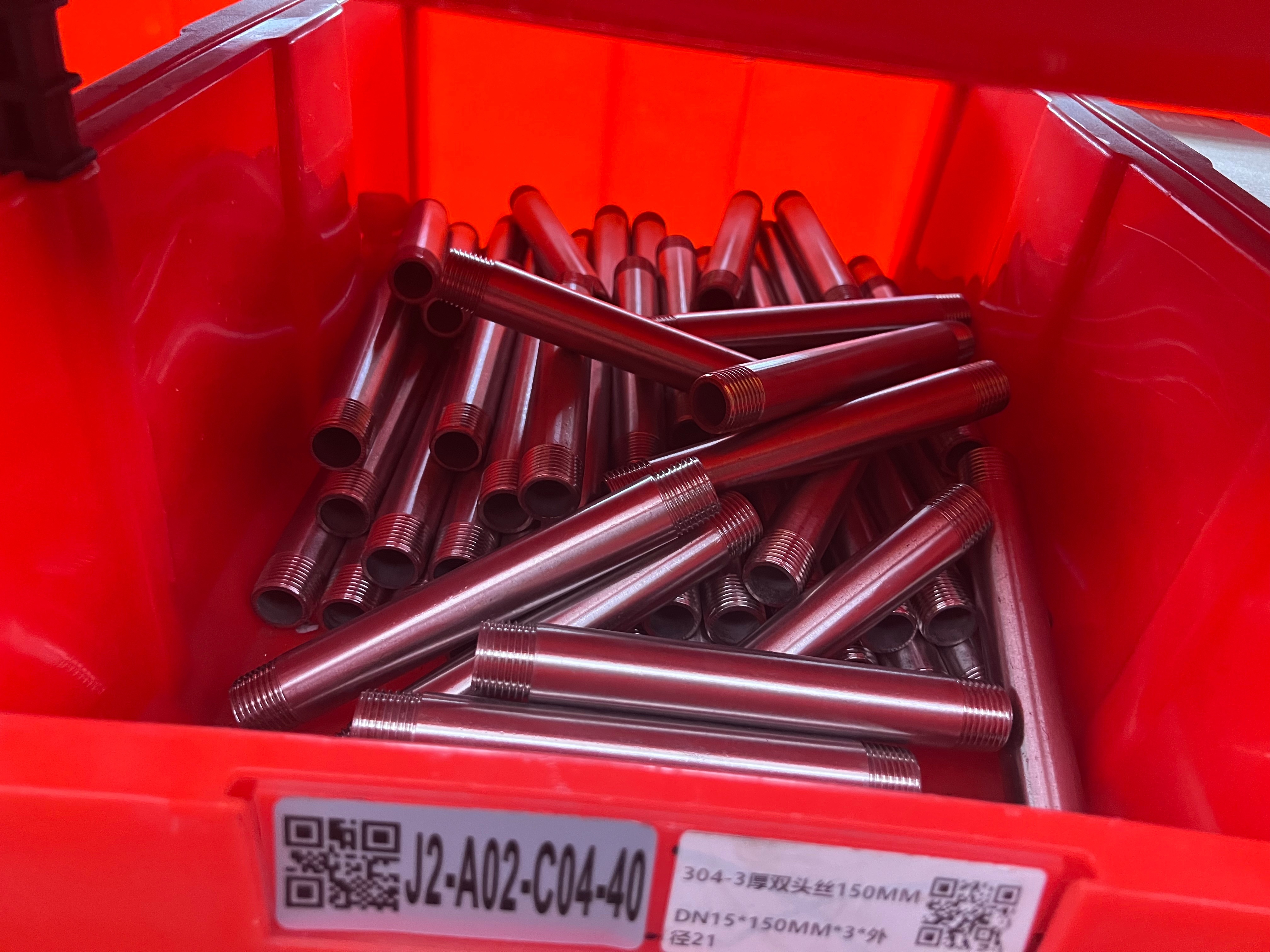 OEM ODM Stainless Steel Long Barrel Nipple Union Type Male SS Double Pipe Nipples