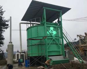China 64m³ 12KW Industrial Fermentation Tank For Livestock Manure wholesale