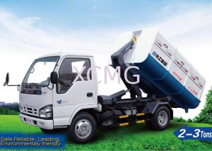 China Special Purpose Vehicles 2ton Detachable Container Garbage Truck XZJS041ZXX wholesale