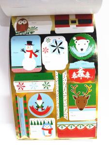 China Glossy Silver Gold Sticker Printing Hot Stamping Offset Printing Gluing wholesale
