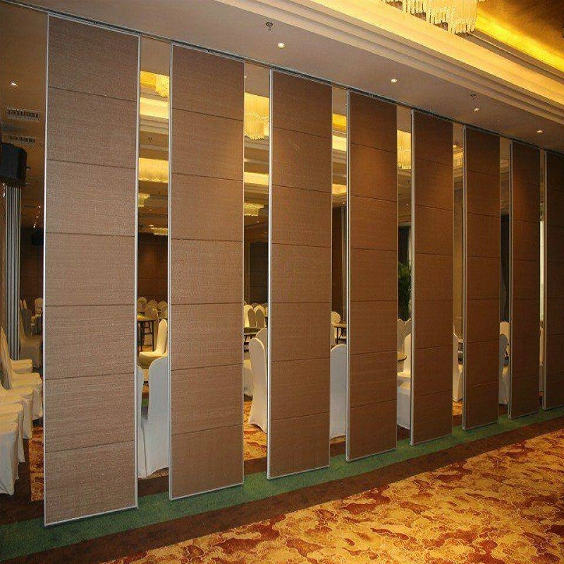 Standard Soundproof Partition Wall Thread Rods Hanging Operable Wall System