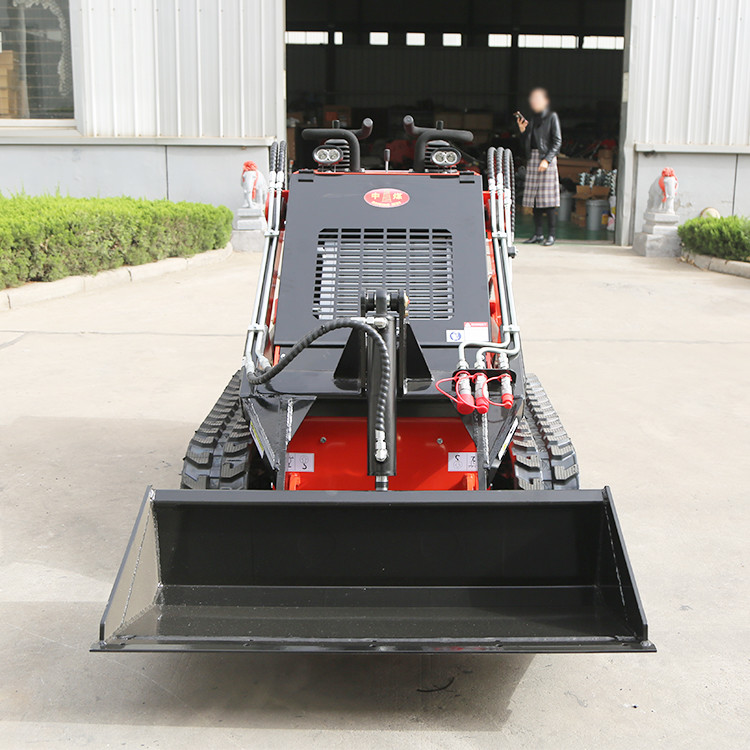 200kg Loading Mini Track Loaders Micro Tracked Skid Steer Crawler Wheel Loader