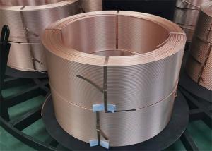 China ASTMB68 Level Wound Coil , Non Alloy Copper Seamless Coil Tube wholesale