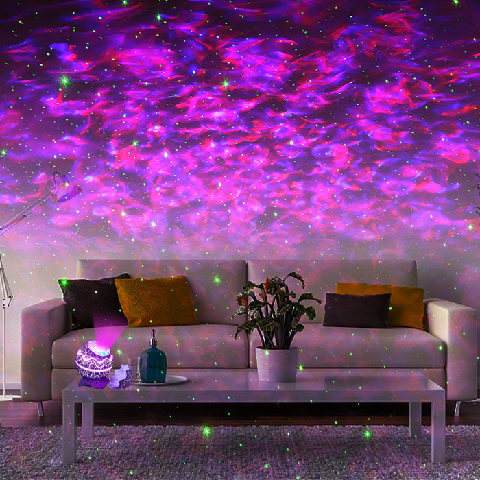 Bedroom RGB Dinosaur Egg Light Projector , Multiscene LED Starry Galaxy Projector