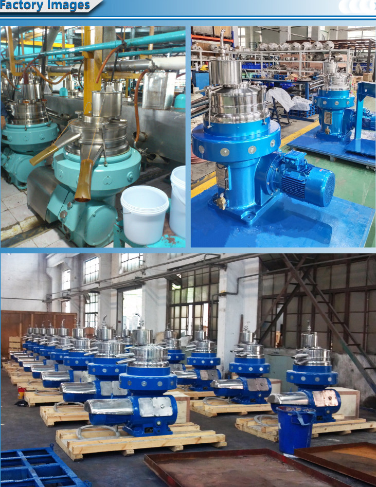 SS304 Disc Type Latex Centrifuge Machine For Liquid Solid Separation