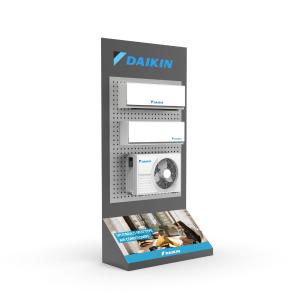 China Air Conditioning Display Metal Rack Supermarket Display Stand wholesale