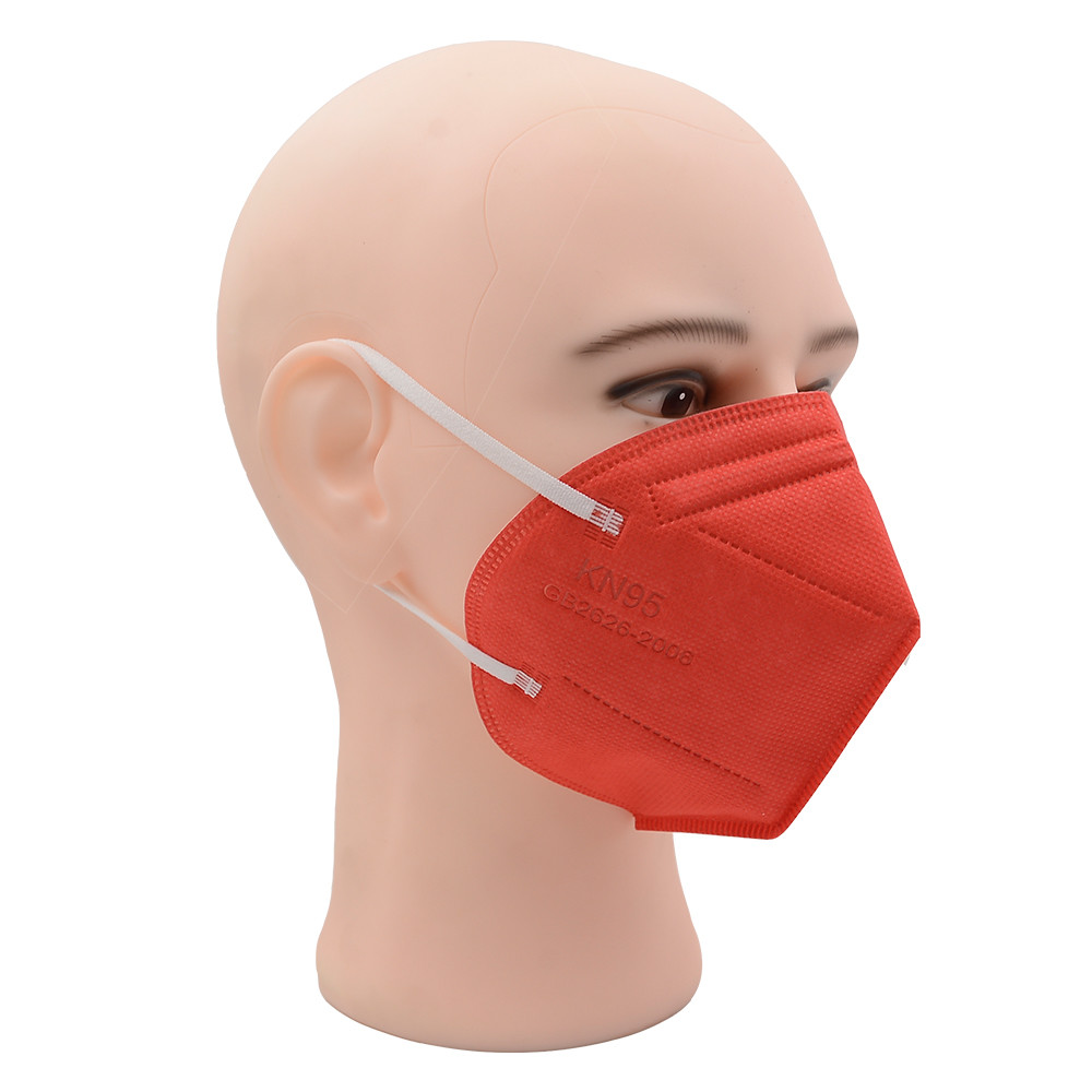 Non Woven 5 Layer Fluid Resistant EN14683 KN95 Face Masks