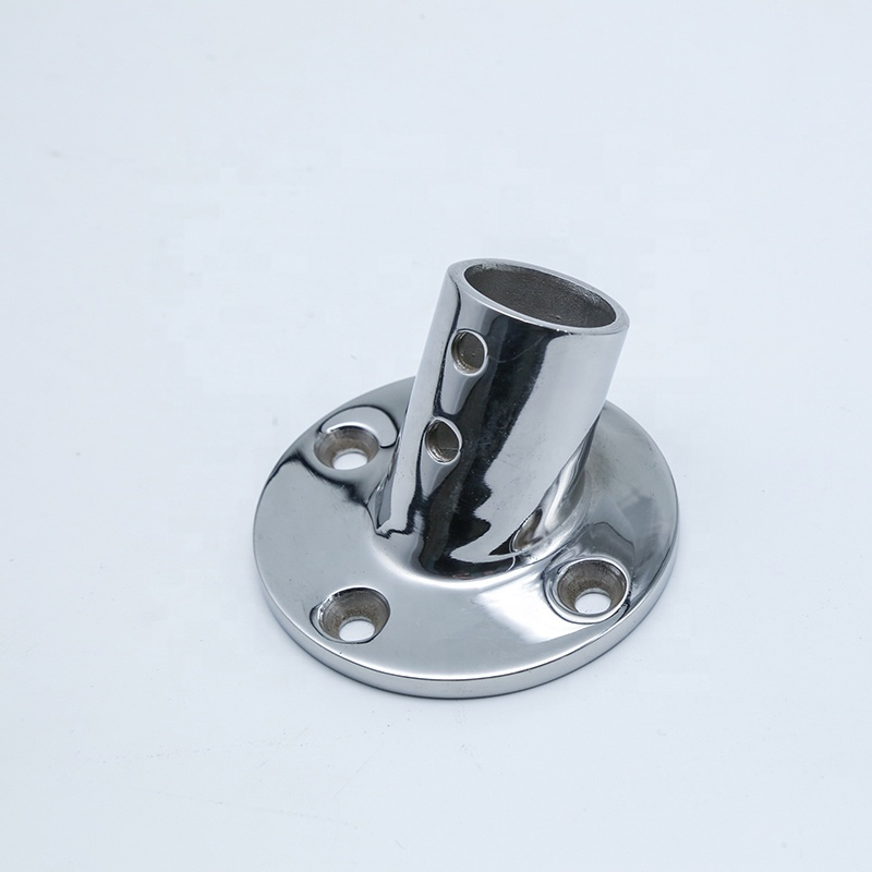 316 Stainless Steel Investment Casting Boat Parts Marine Hardware Accessories Threaded Pipe Rod Holder