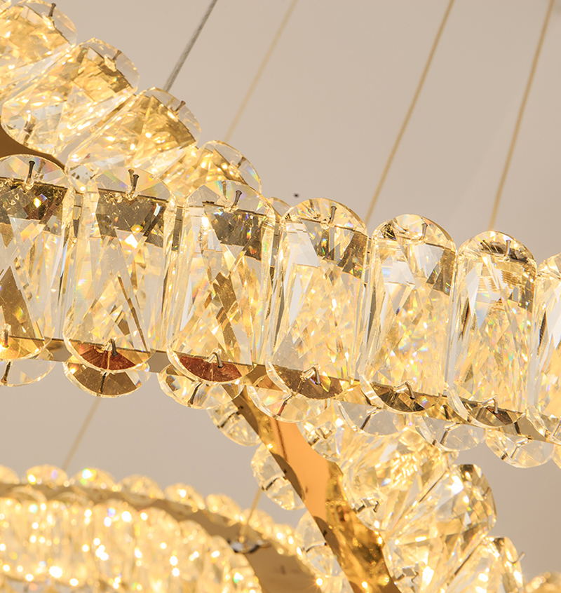 Luxury Led Living Room Chandelier Modern Creative Staircase Lamp nordic chandelier(WH-CY-234)