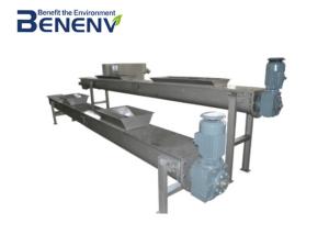 China SS304 Shaftless Screw Conveyor Mud Cake Transfer Screw Feeder Machine wholesale
