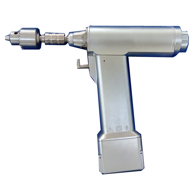 Surgical hand electric bone drill set with battery