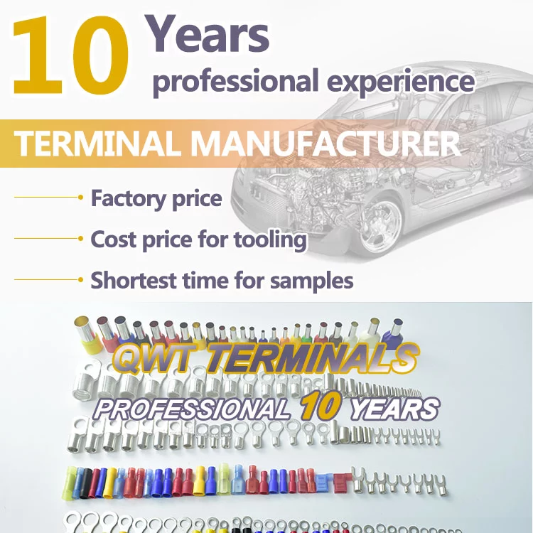 Customized Terminal Protection Cover,Wiring Assembly White 6.3 Flag Sleeve Terminales 90 Angle Locking Terminal Nylon Sheath