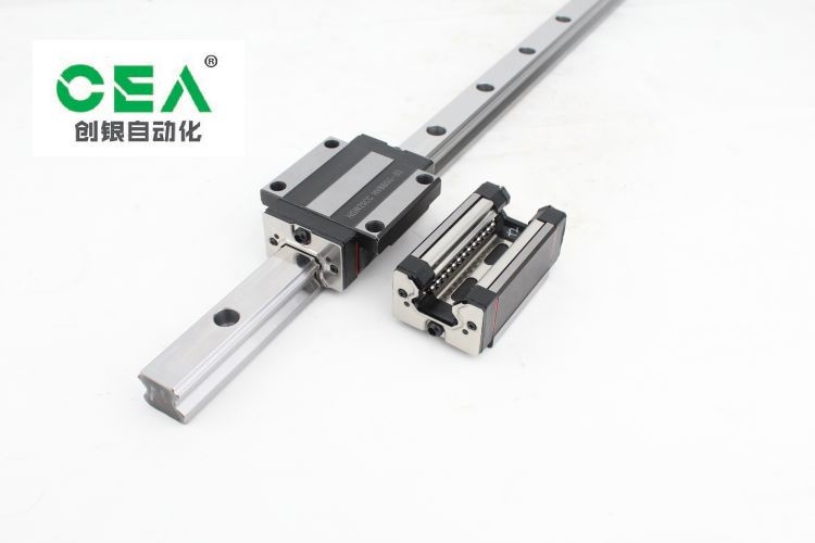 35mm Cast Steel Heavy Duty Linear Motion Guide Rails 1000mm 2000mm 3000mm Adjustable Conveyor