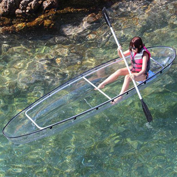 Non Inflatable Polycarbonate Boat 3350 * 900 * 340mm Size Durable For Fishing