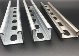 China Q235 Zinc Plated Perforated Channel Strut wholesale