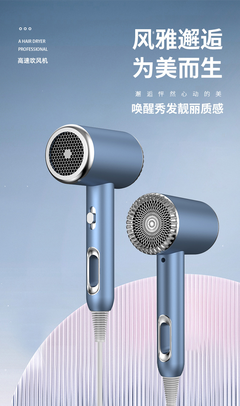 Hotel Salon Household High Speed Hair Dryer Air Styler Hot Air Brush for Professional