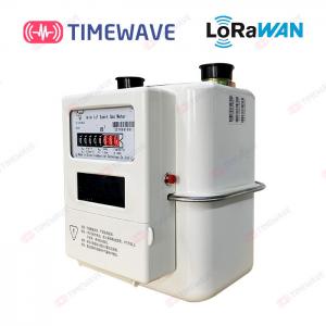 China Smart LoRaWAN Gas Meter Wifi Wireless IoT LCD Screen Built In Antenna ISO/IEC 9001 wholesale