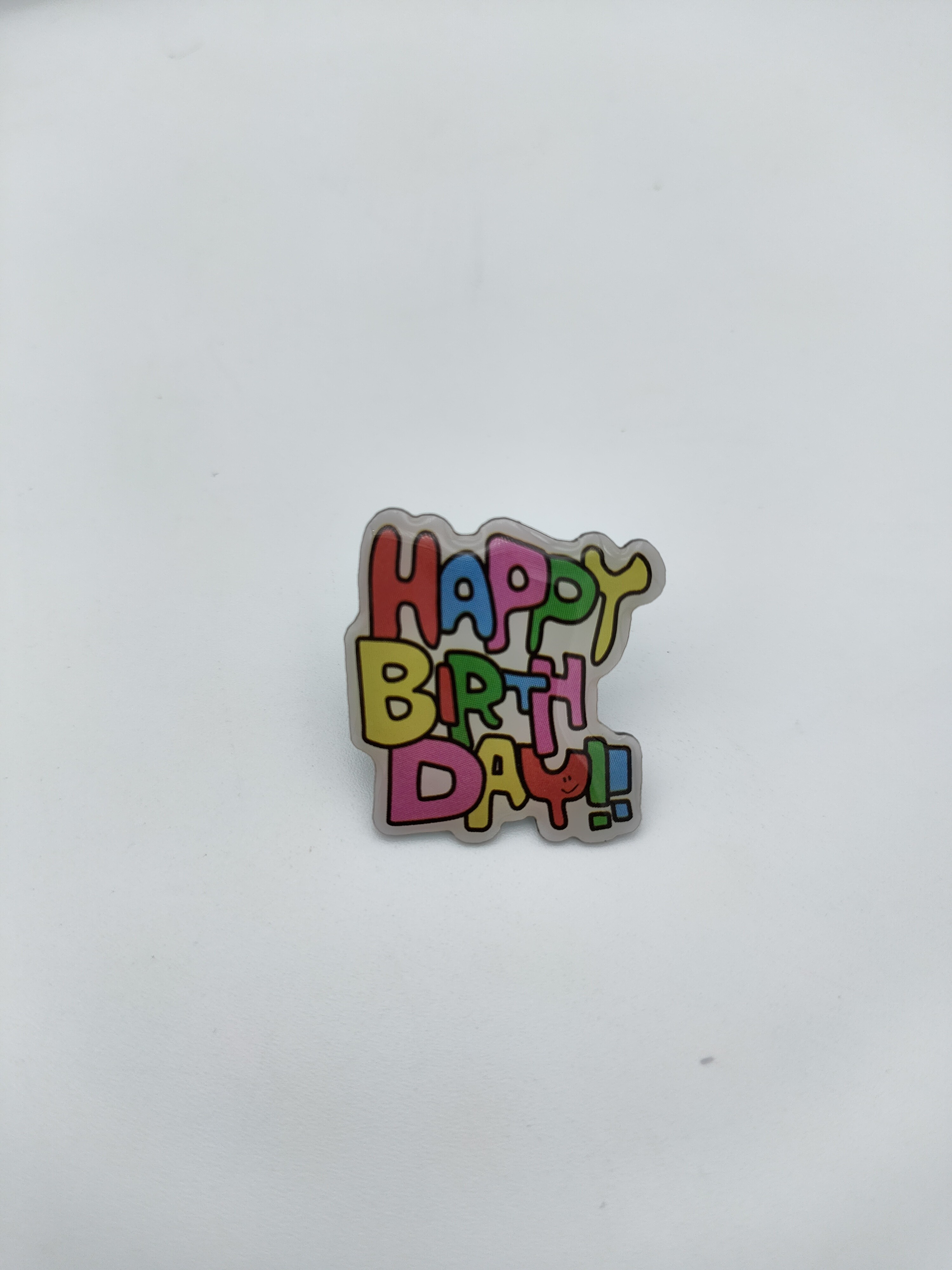 Single Side Metal Brooch Pin , Anime Pins For Backpacks 3D Design