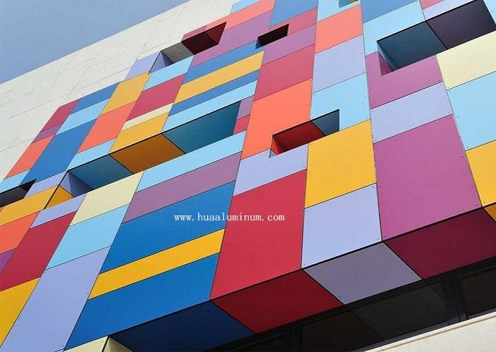 Anti Static Glossy ACP Sheets 11.50m Aluminum Composite Panel Cladding