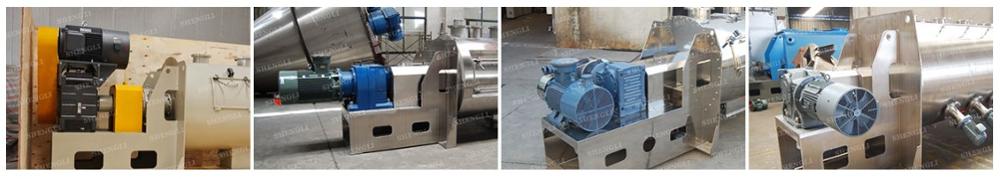 Convenient Installation Horizontal Paddle Mixer / Powder Mixer ISO CE