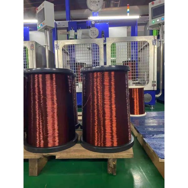 0.1mm UEW EIW/AIW Original Submersible Enamelled Copper Winding Coil Wires Roll Export for Motor Transformer