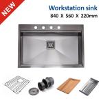33' Topmount Stainless Steel Sink