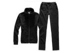 Pure Colour Velvet Youth Sports Uniforms , Long Sleeves Hooded Casual Sportswear