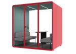 Office pods Laminated glass indoor music practice soundproof booth recording