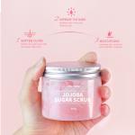 Organic OEM Skin Care Products Whipped Jojoba Oil Whitening Facial Body Scrub