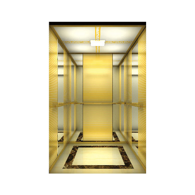 China VVVF Hydraulic Machine Room Less Elevator 8 Passenger Lift 1.0 To 1.75m/S on sale