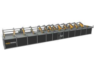 China 25mm CNC Rebar Feeder Steel Bar Feeding Machine wholesale