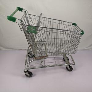 China 180L Q195 Steel Metal Supermarket Shopping Trolley American Type wholesale